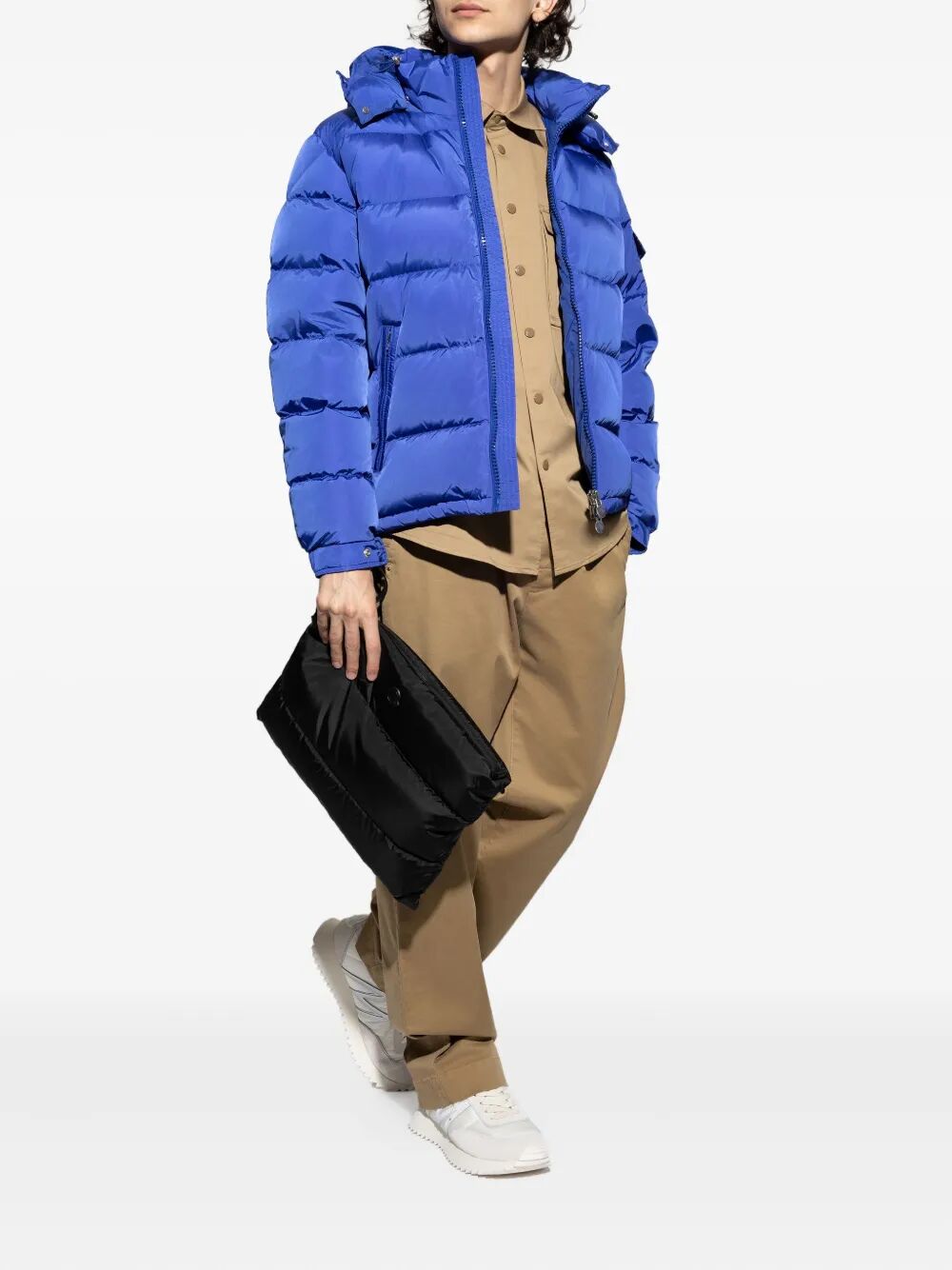 MAYA HOODED SHORT DOWN JACKET