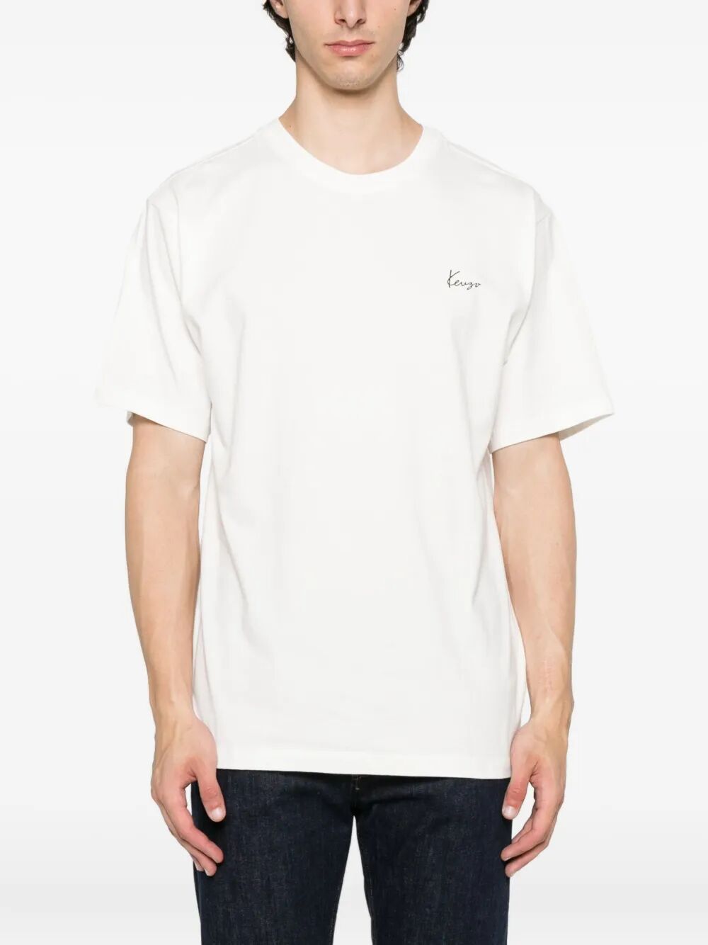 GOTS ARCHIVE BOUQUET PRINT COTTON T-SHIRT