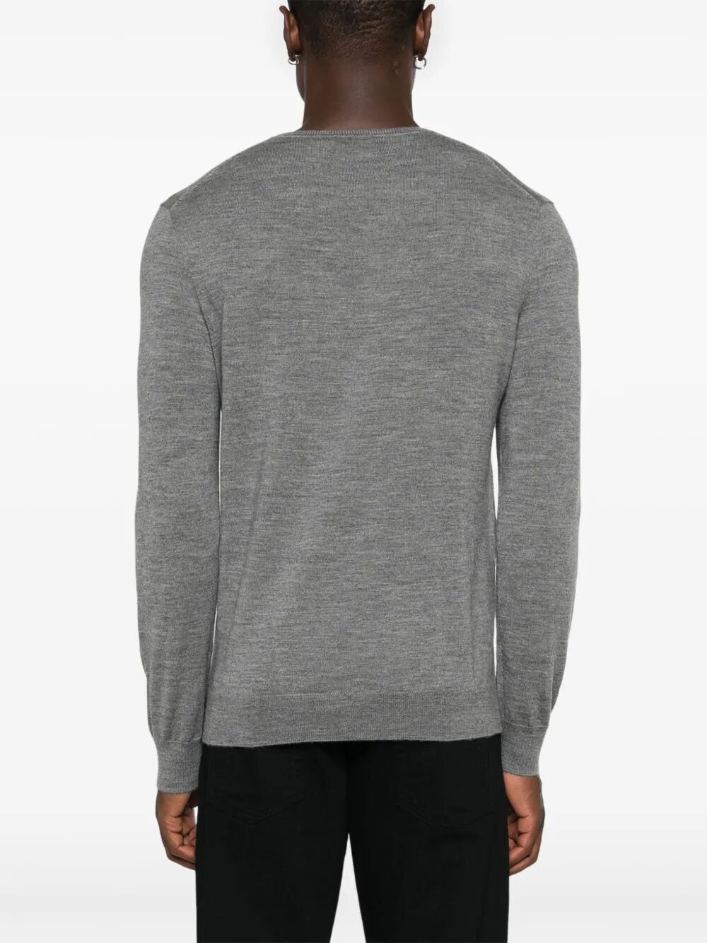 LIGHTWEIGHT WOOL CREW-NECK PULLOVER