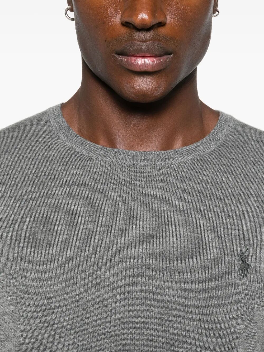 LIGHTWEIGHT WOOL CREW-NECK PULLOVER