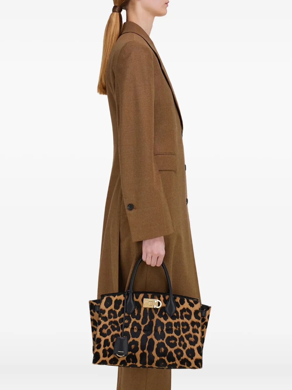NEW FERRAGAMO STUDIO LARGE SOFT BAG