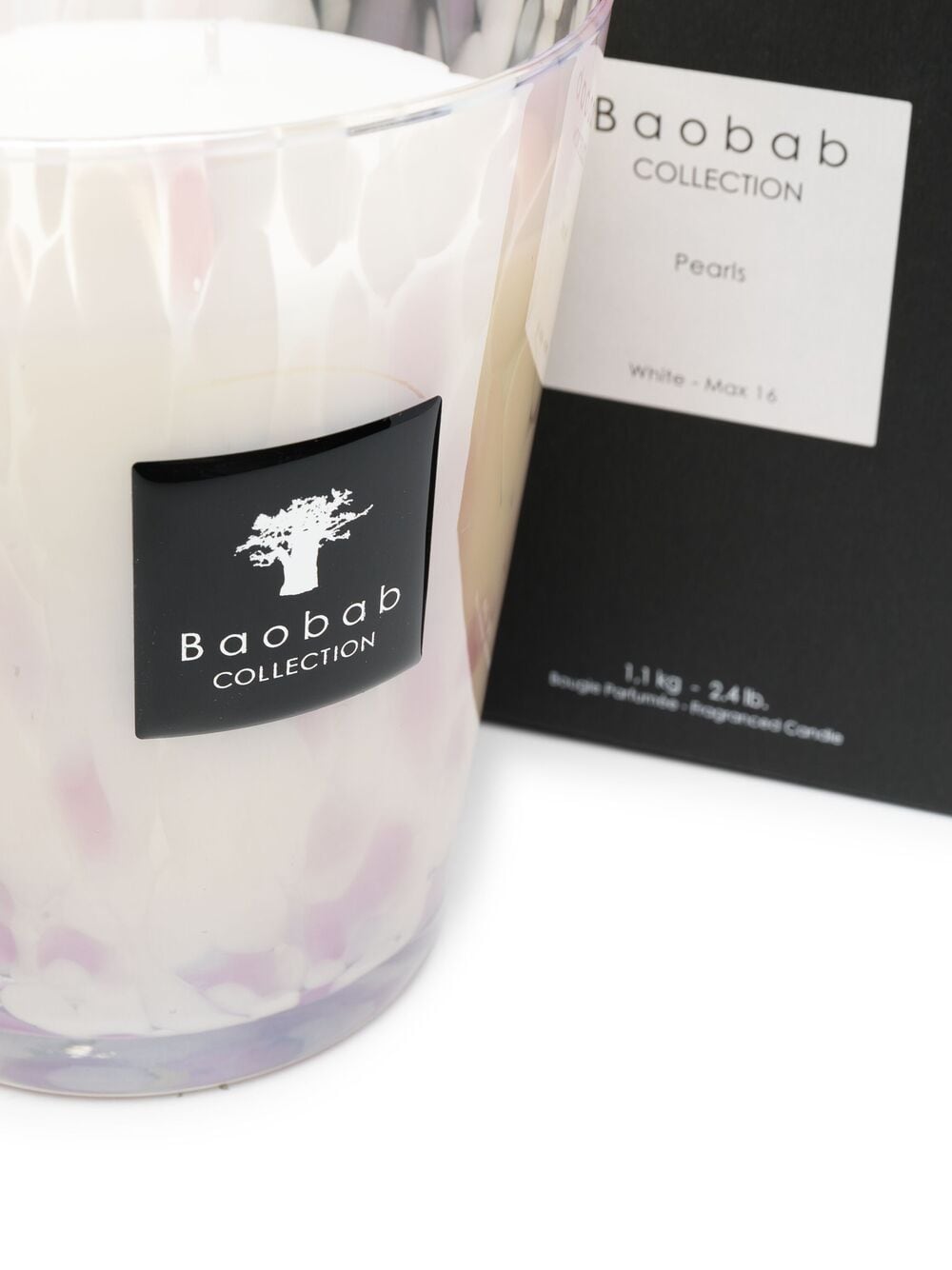 PEARLS WHITE MAX 16 CANDLE