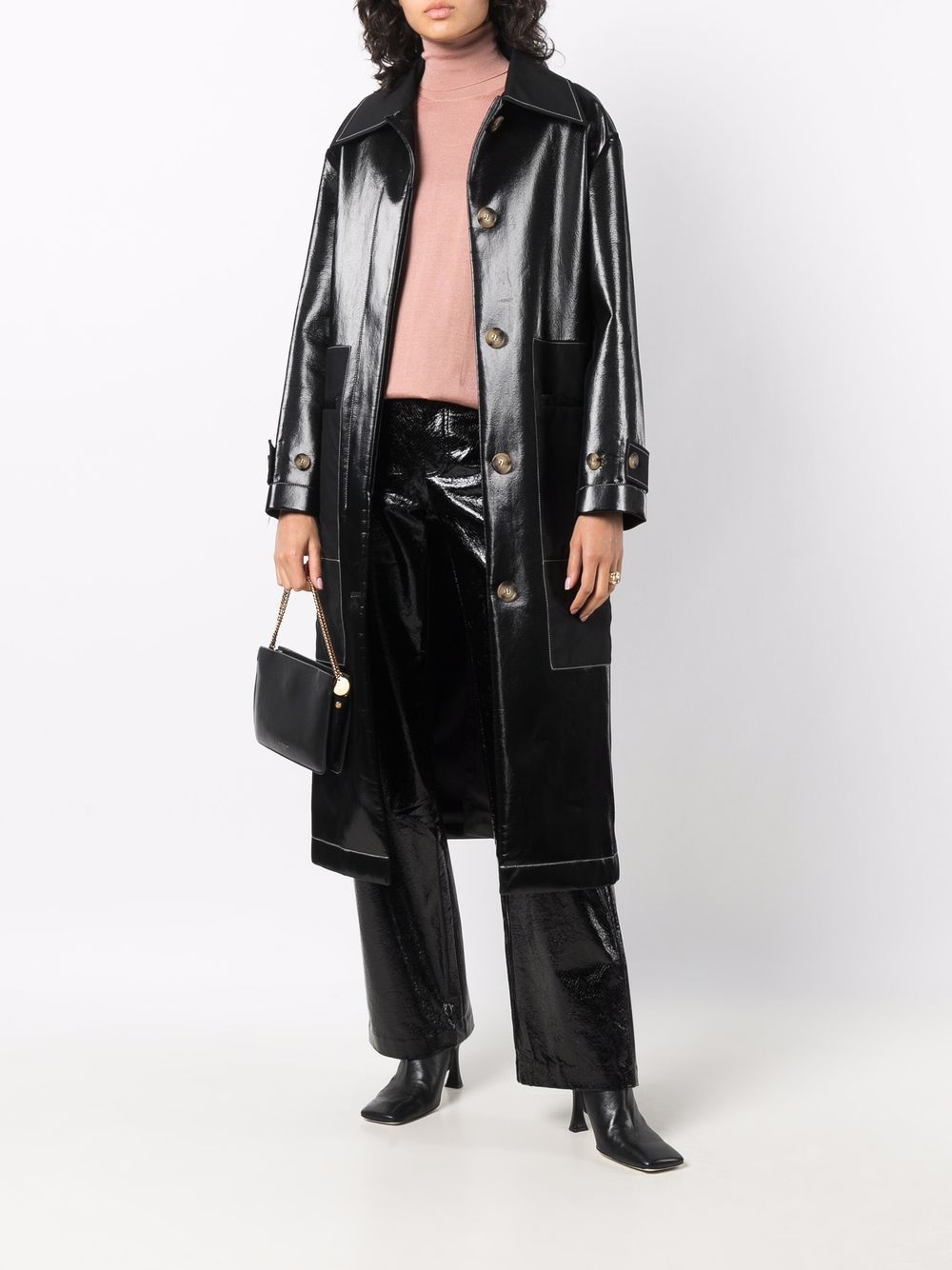 SILK BLEND TURTLENECK SWEATER