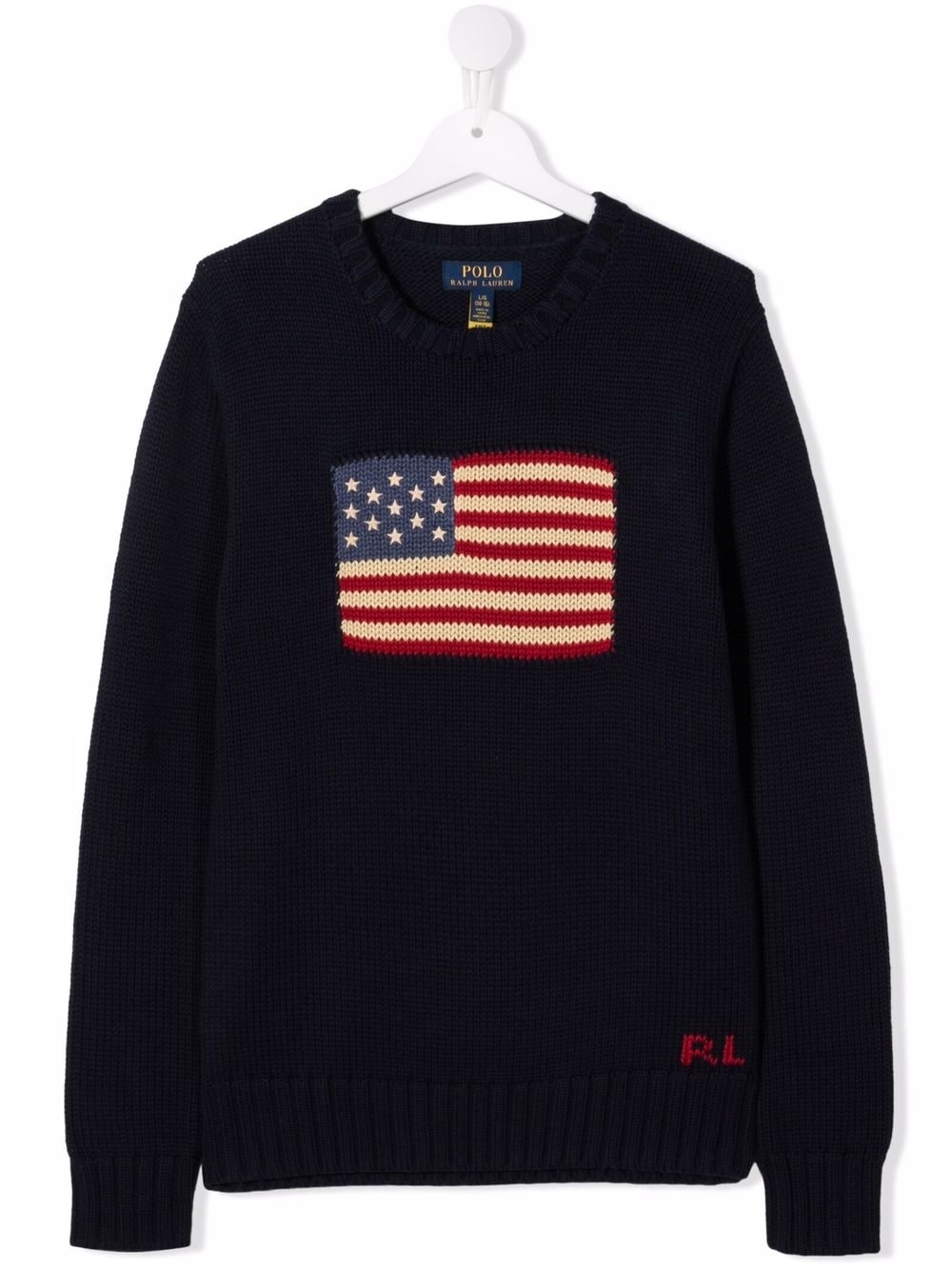 THE ICONIC FLAG COTTON JUMPER