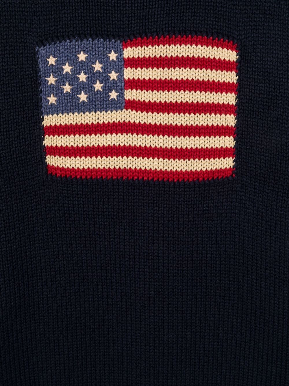 THE ICONIC FLAG COTTON JUMPER