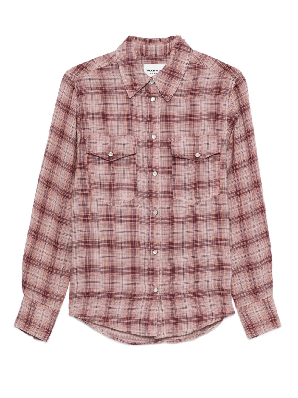 YALISA CHECKERED COTTON SHIRT