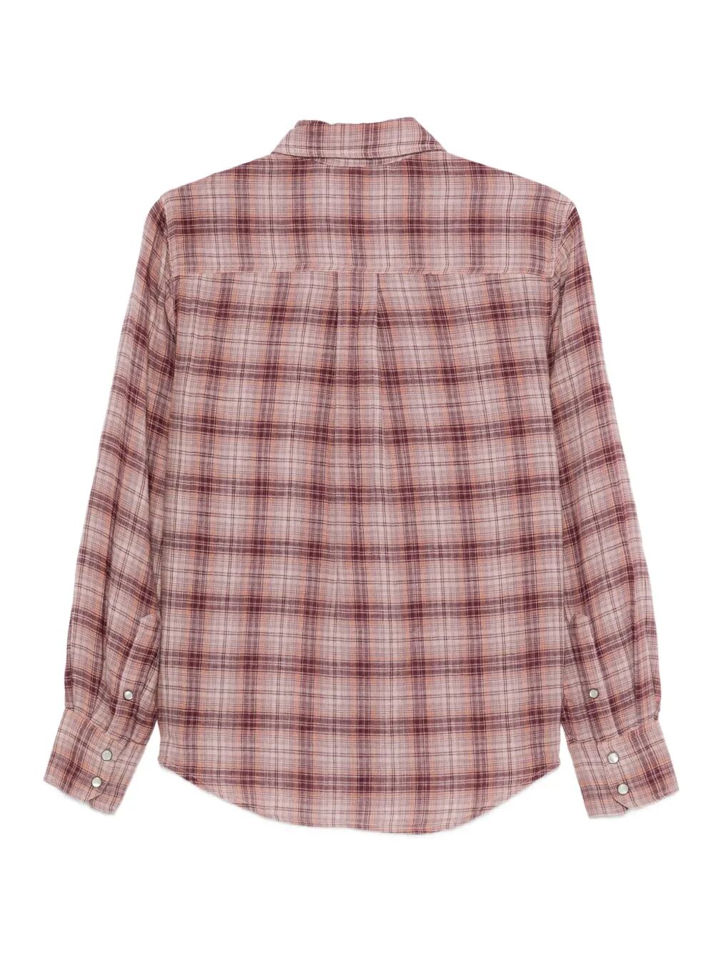 YALISA CHECKERED COTTON SHIRT
