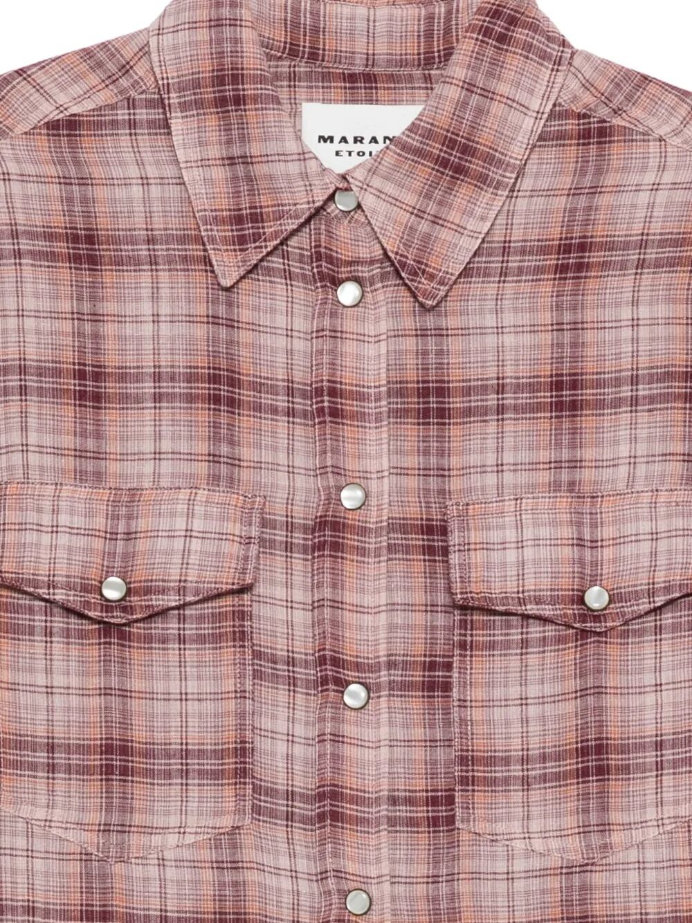 YALISA CHECKERED COTTON SHIRT