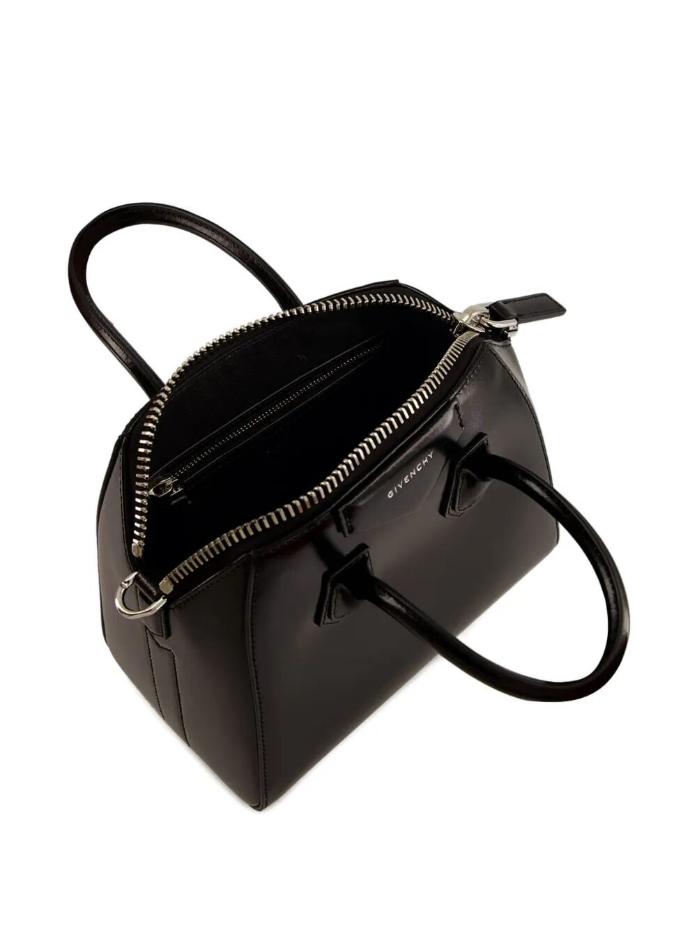 MINI ANTIGONA BAG IN BOX LEATHER