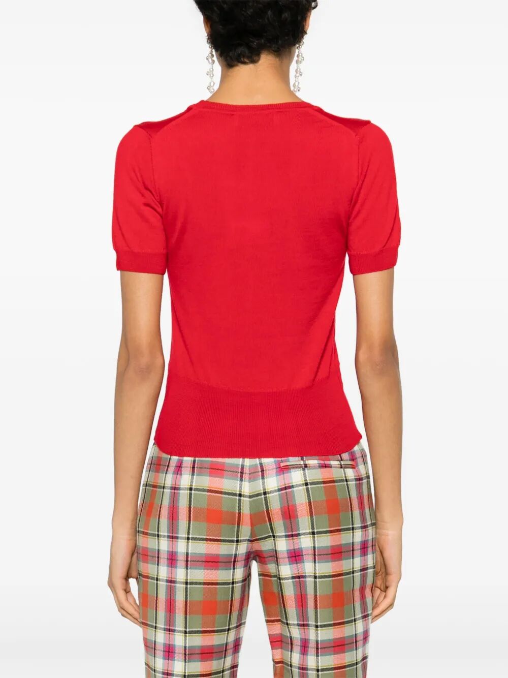 BEA KNITTED SHORT-SLEEVED TOP
