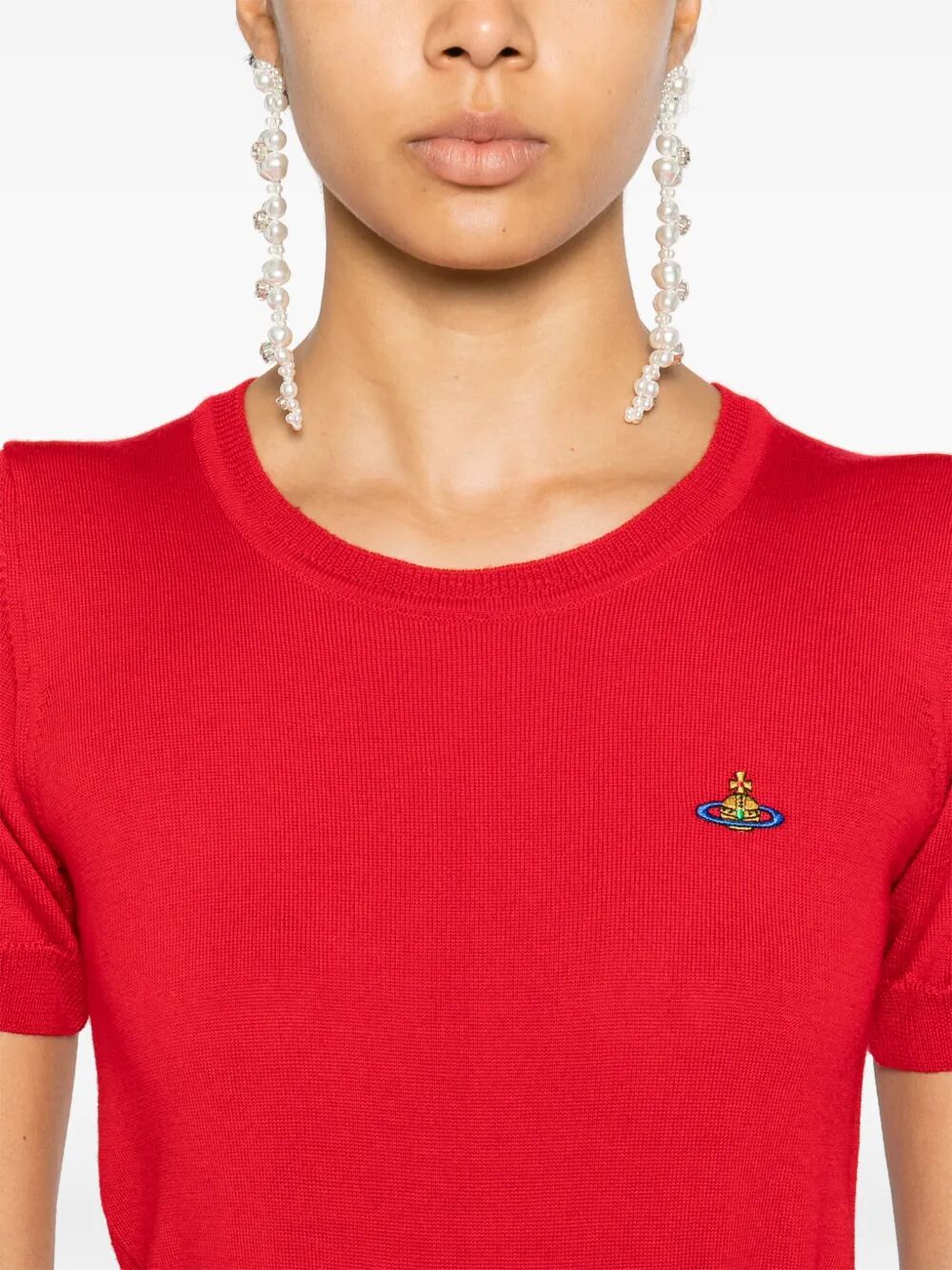 BEA KNITTED SHORT-SLEEVED TOP