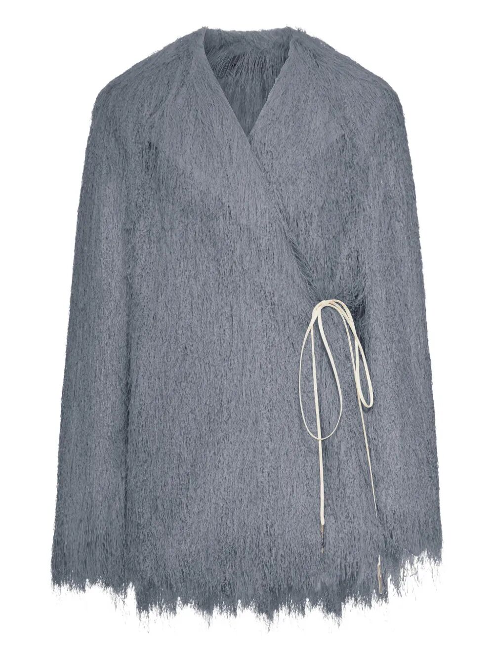 RIVLA FRINGED SHORT COAT