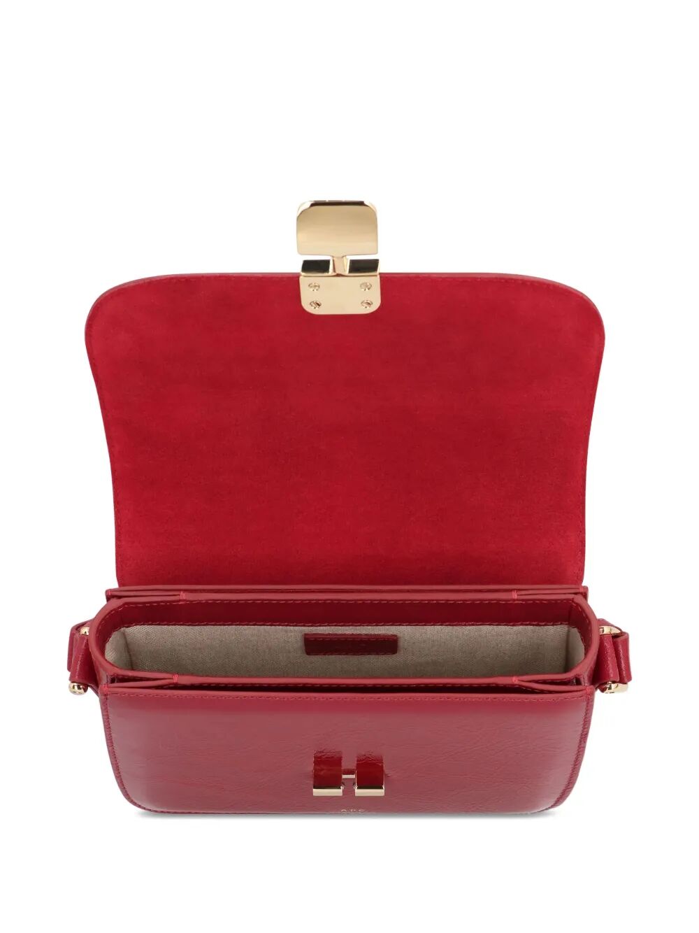 GRACE SMALL BAG IN CRINKLED LEATHER