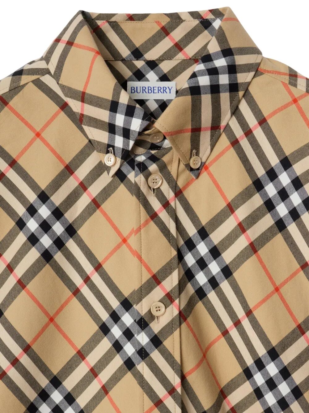 ROAN RELAXED FIT CHECK COTTON FLANNEL SHIRT