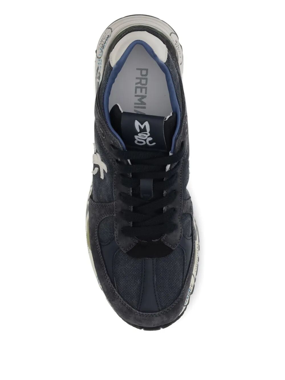 MASE SUEDE AND MESH SNEAKERS