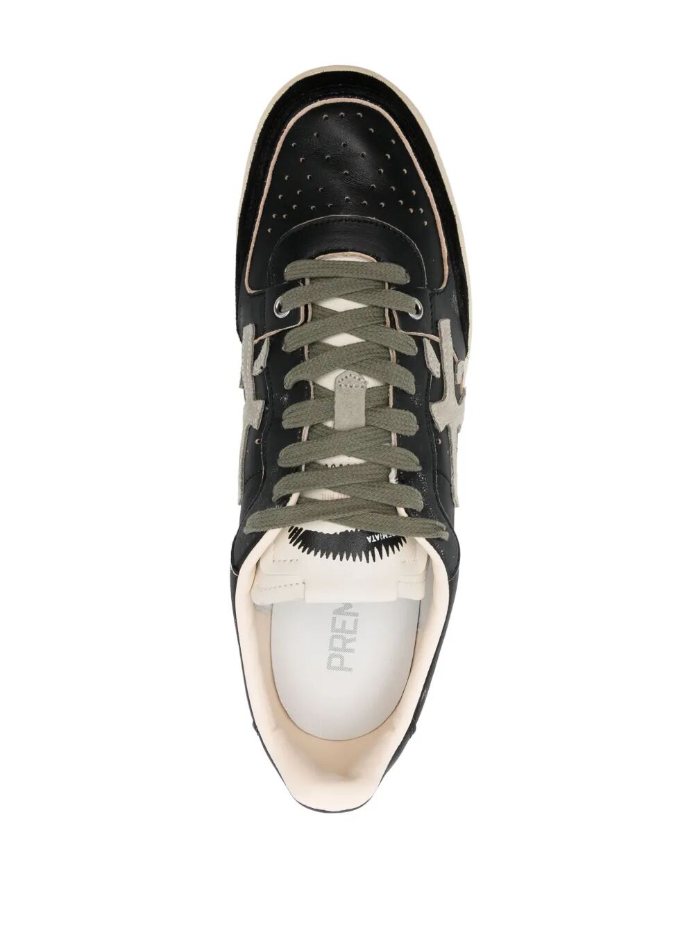 BSKTCLAY LEATHER SNEAKERS