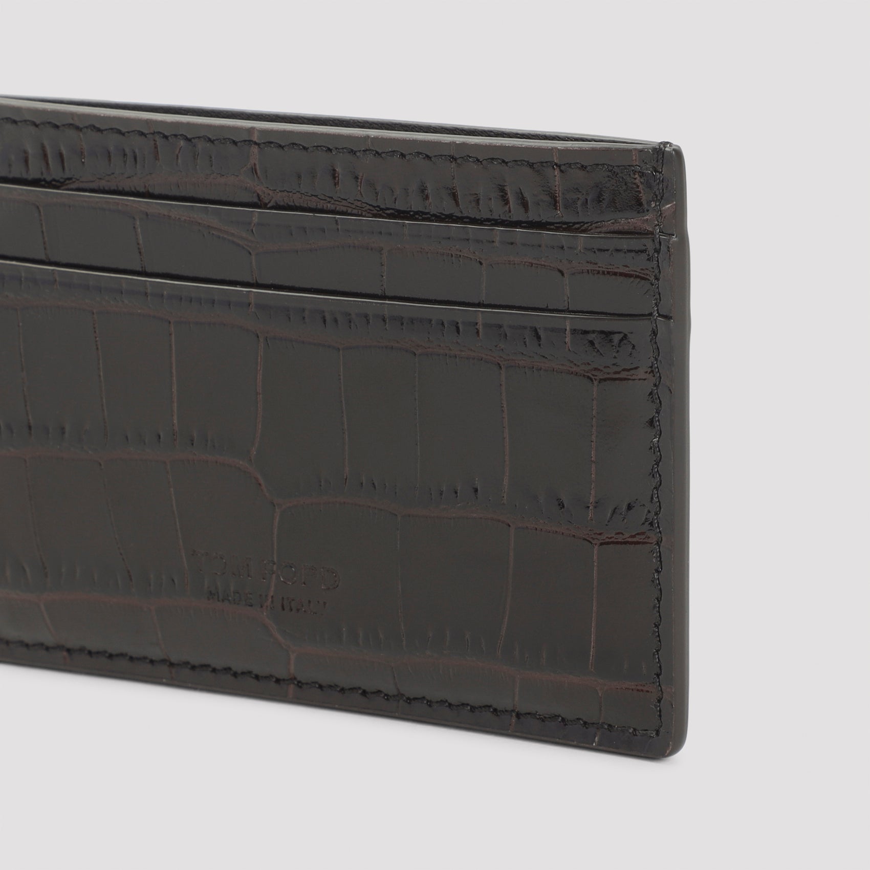 Calf Leather Credit Card Case