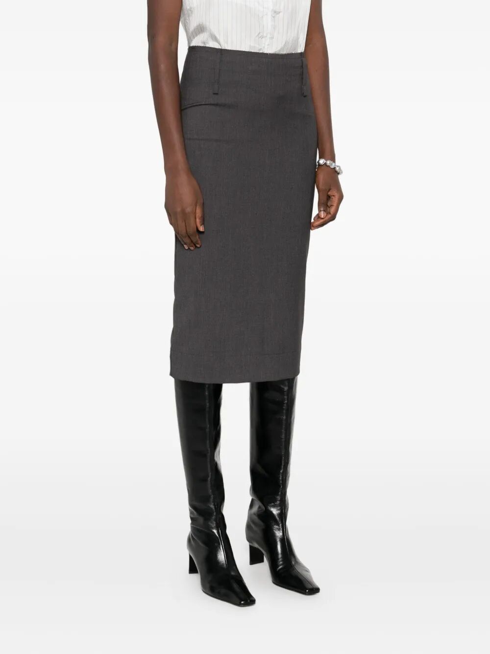 REVERSIBLE LONGUETTE SKIRT