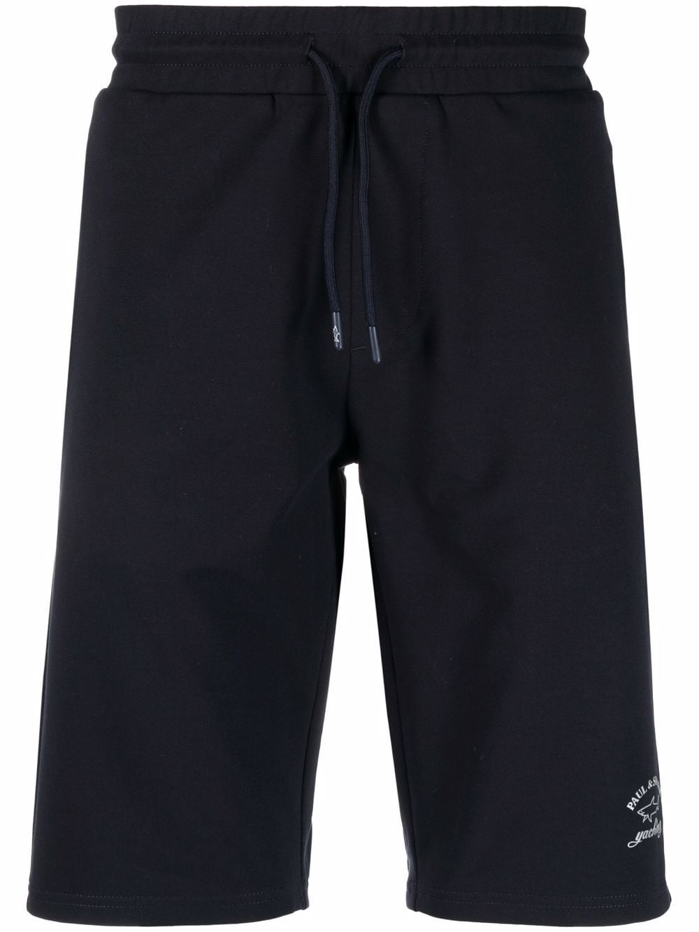 LOGO-PRINT TRACK SHORTS