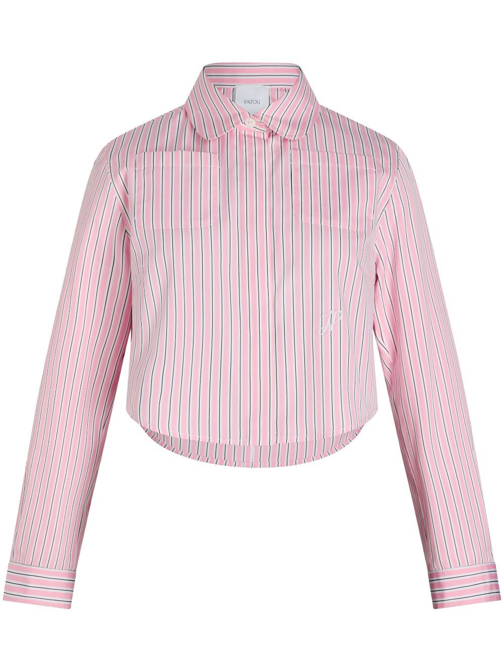 STRIPED CROPPED SHIRT