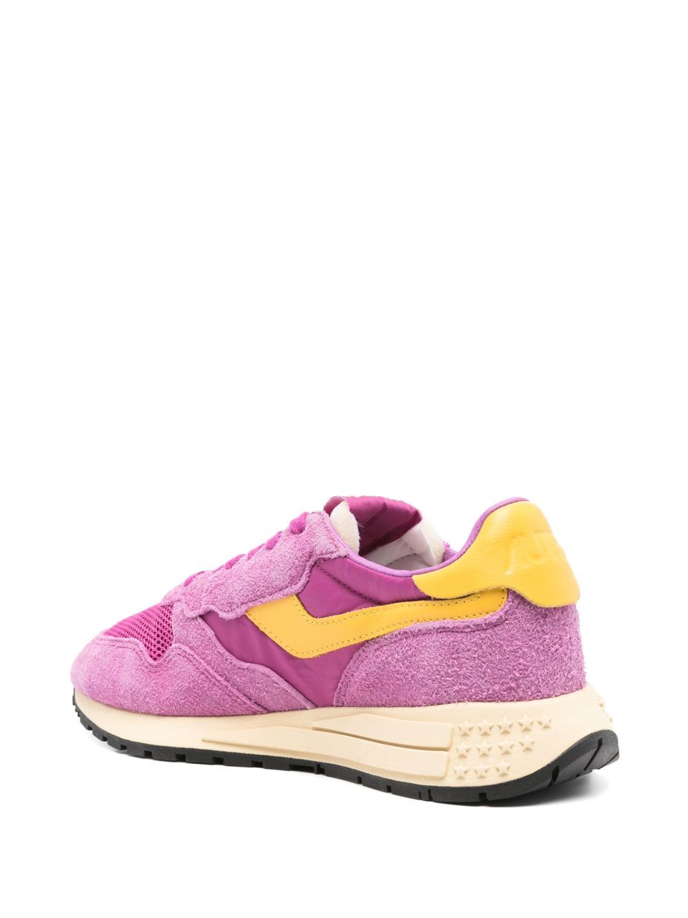 REELWIND NYLON AND SUEDE SNEAKERS