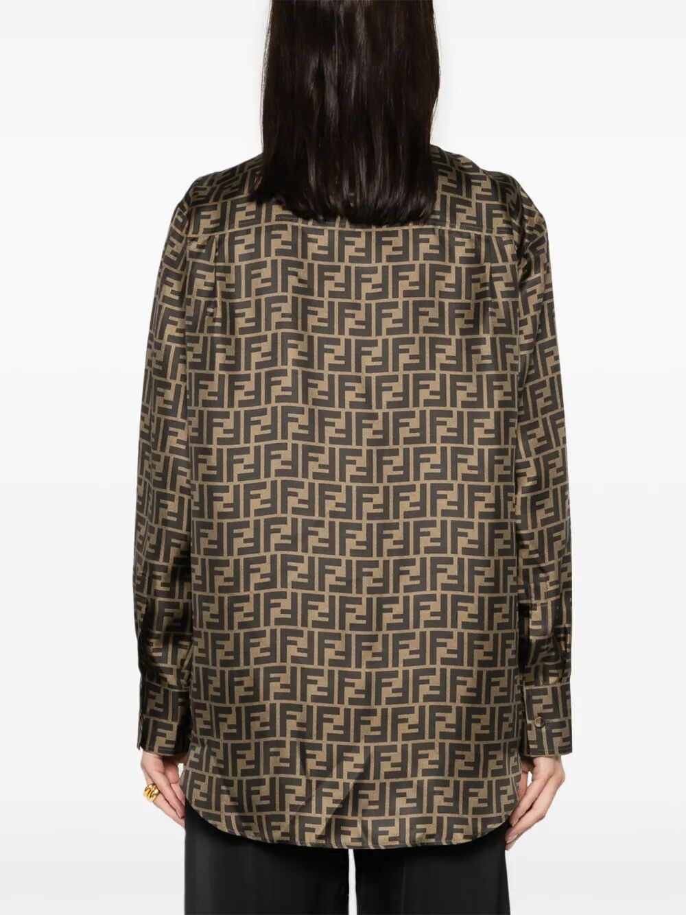 CAMICIA IN SETA FF
