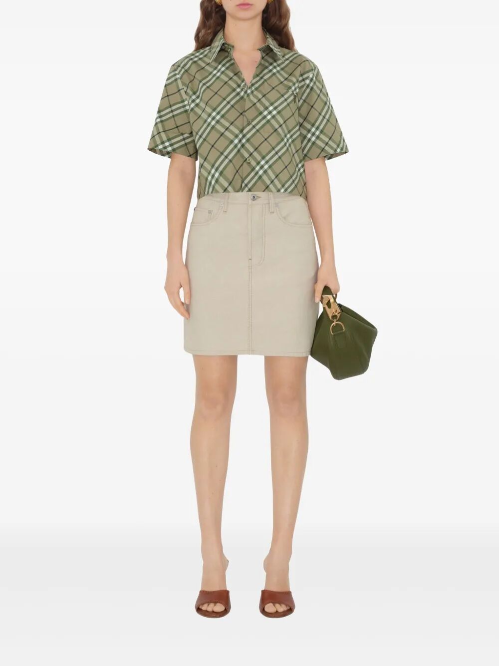 SAXON CROPPED SHIRT