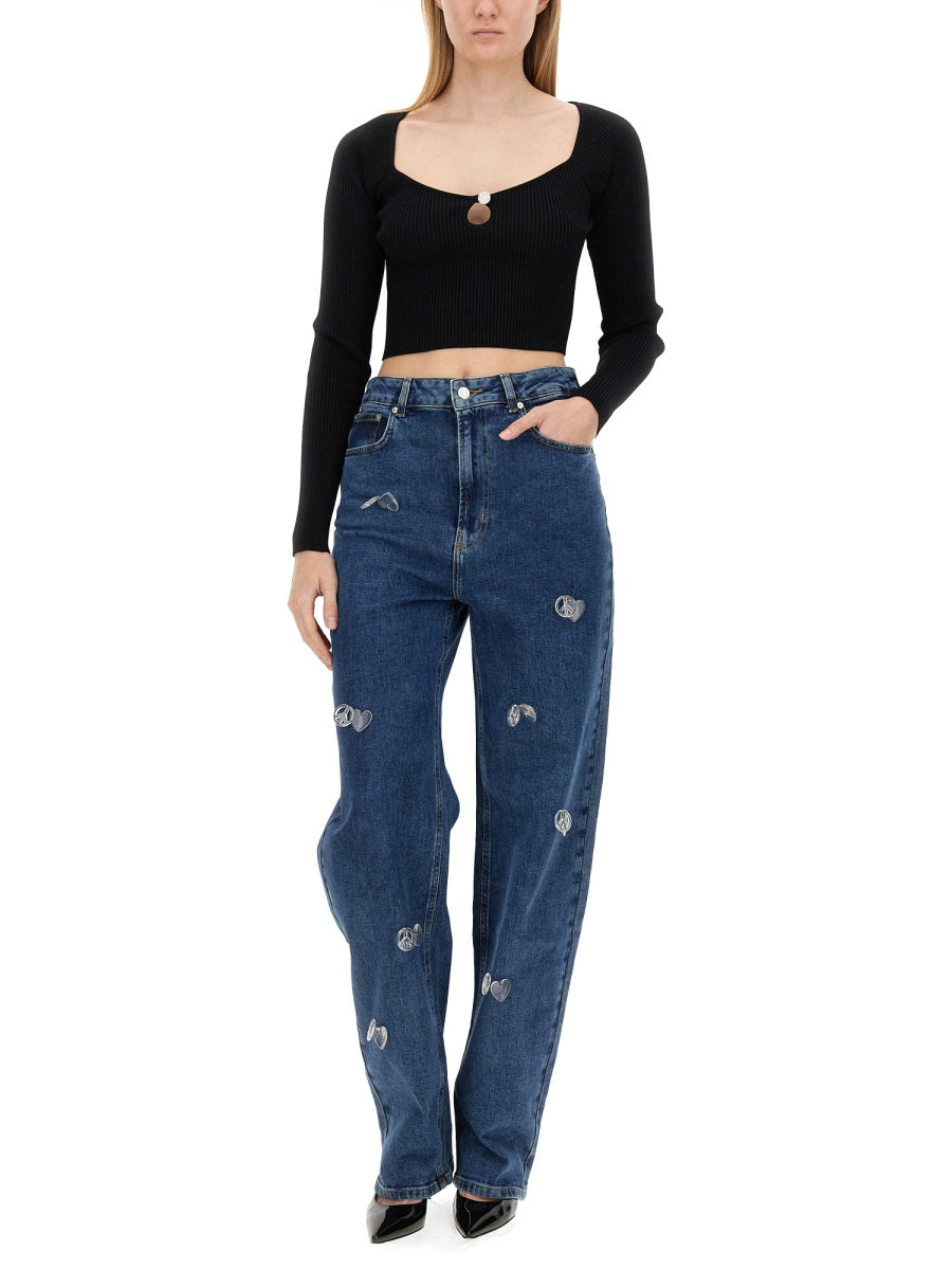 RIBBED CROP TOP