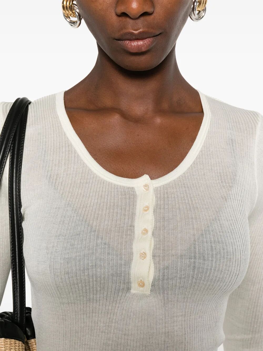 LAMYLIC LONG SLEEVE COTTON TOP