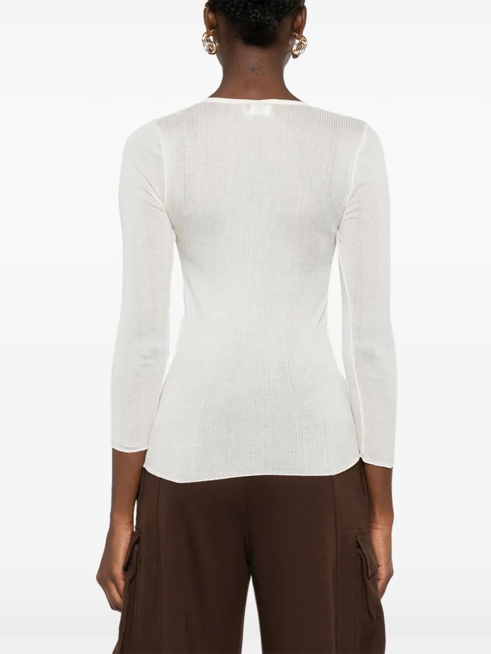 LAMYLIC LONG SLEEVE COTTON TOP