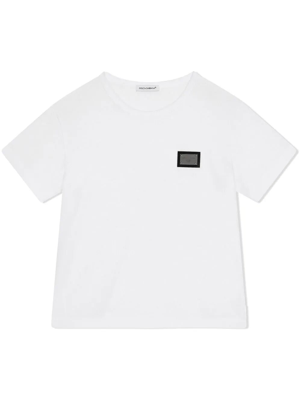 JERSEY T-SHIRT WITH LOGO TAG