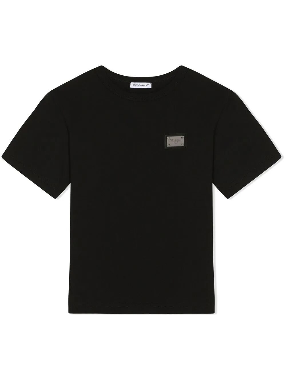 JERSEY T-SHIRT WITH LOGO TAG