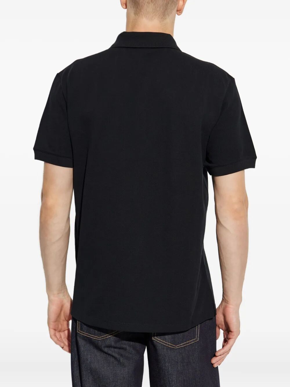 EMBROIDERED LOGO COTTON PIQUÉ POLO SHIRT