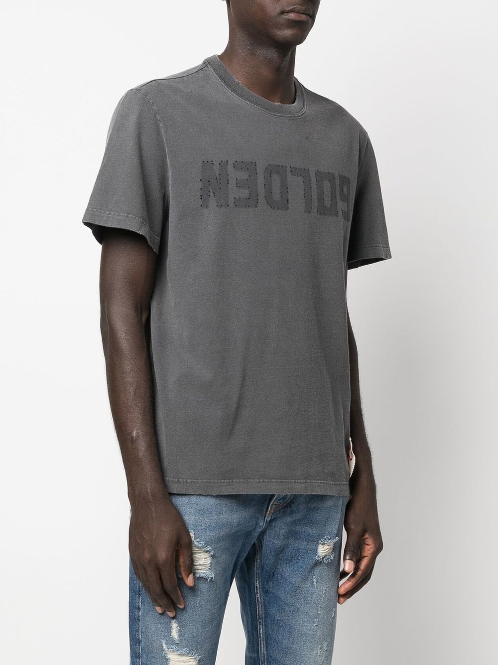 DISTRESSED TREATMENT T-SHIRT