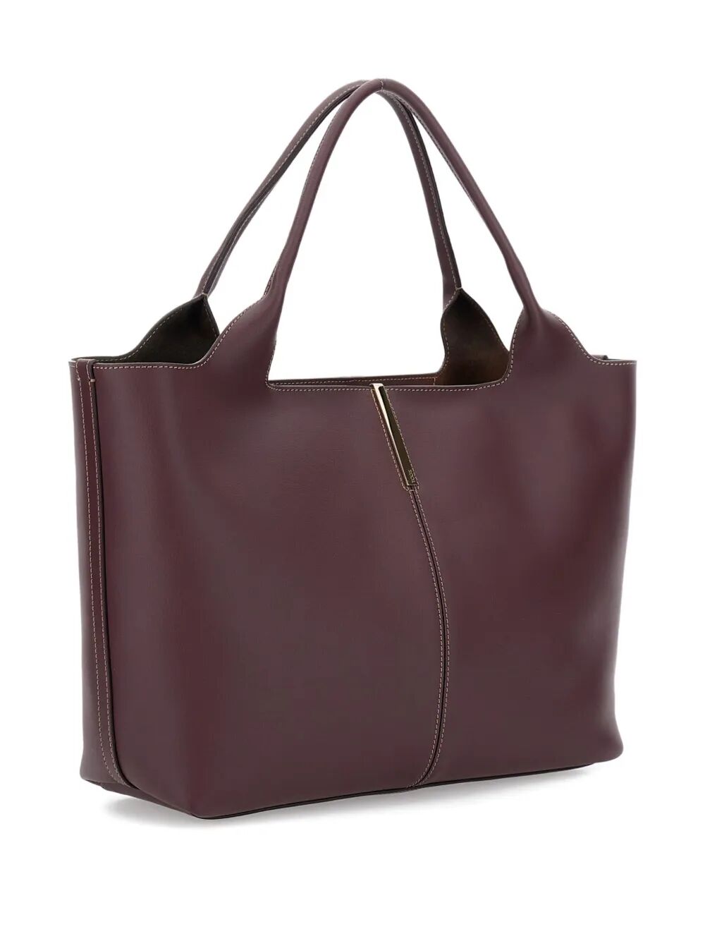 MEDIUM-SMALL LEATHER SHOPPING BAG