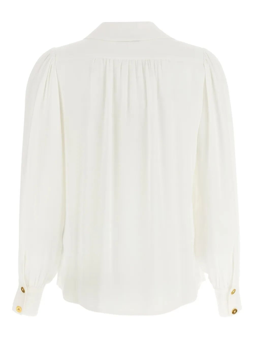 BLOUSE IN GEORGETTE FABRIC WITH JEWEL DETAIL