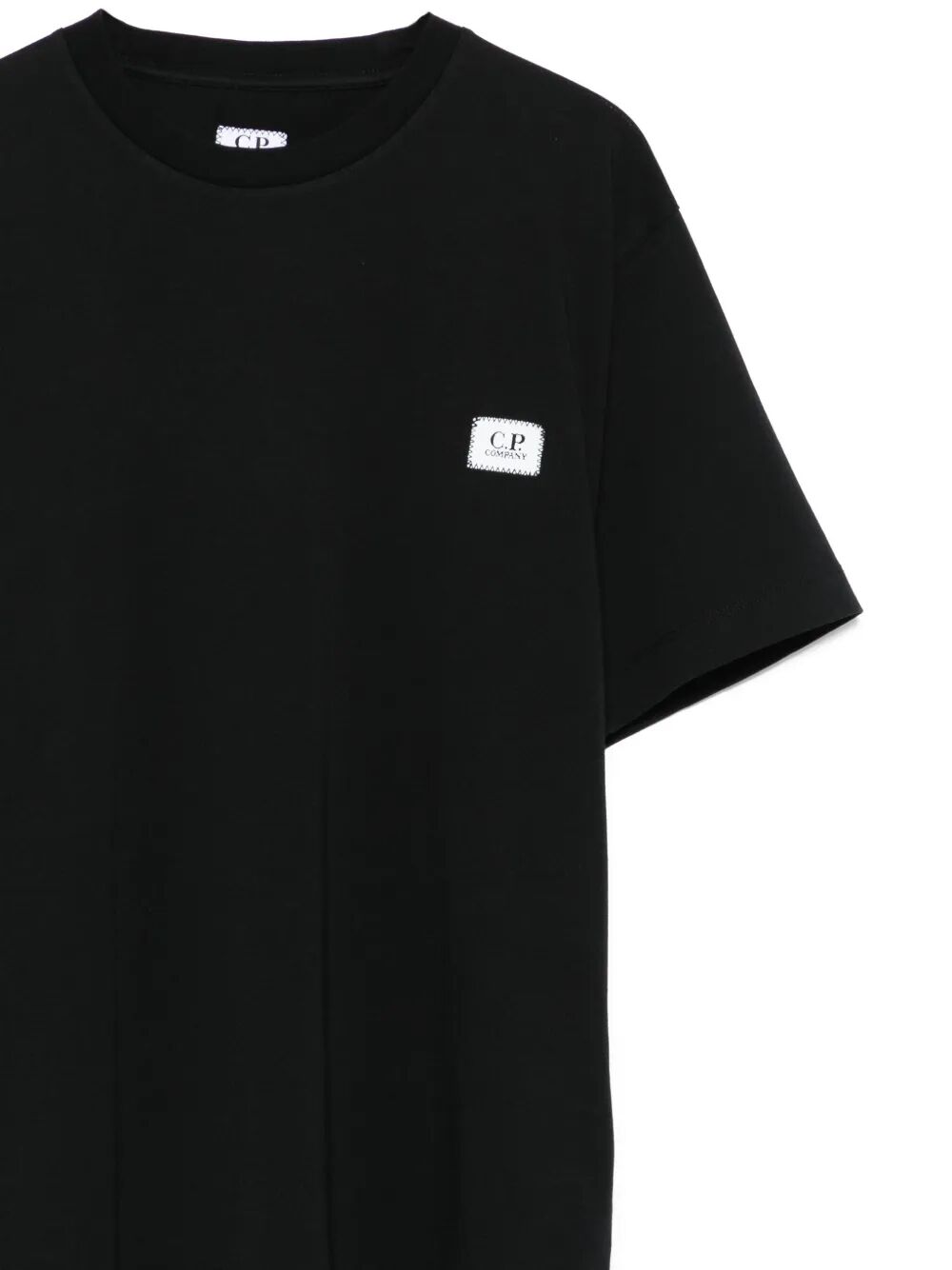 LOGO-PATCH COTTON T-SHIRT
