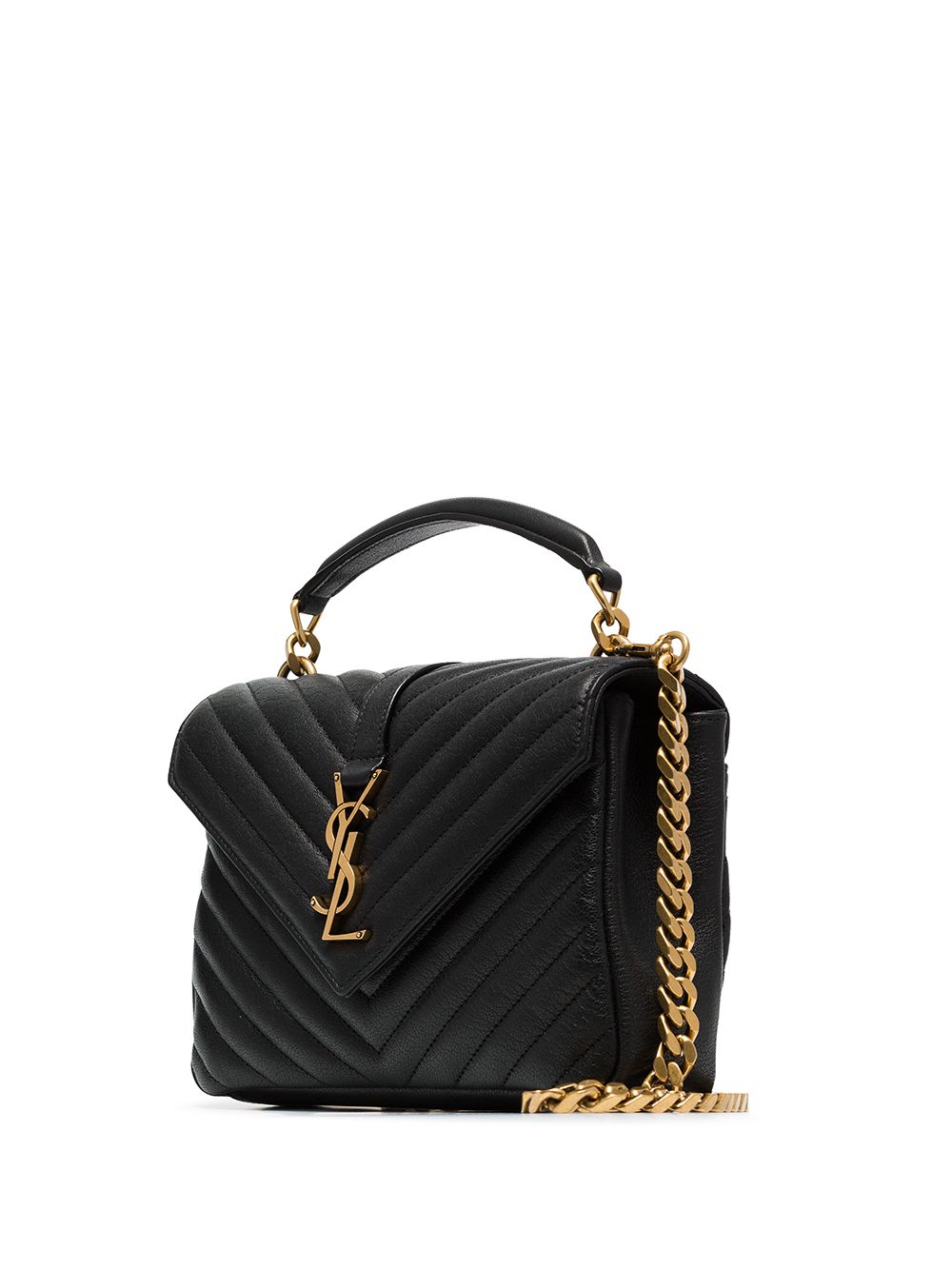 COLLEGE MEDIUM BAG IN QUILTED LEATHER
