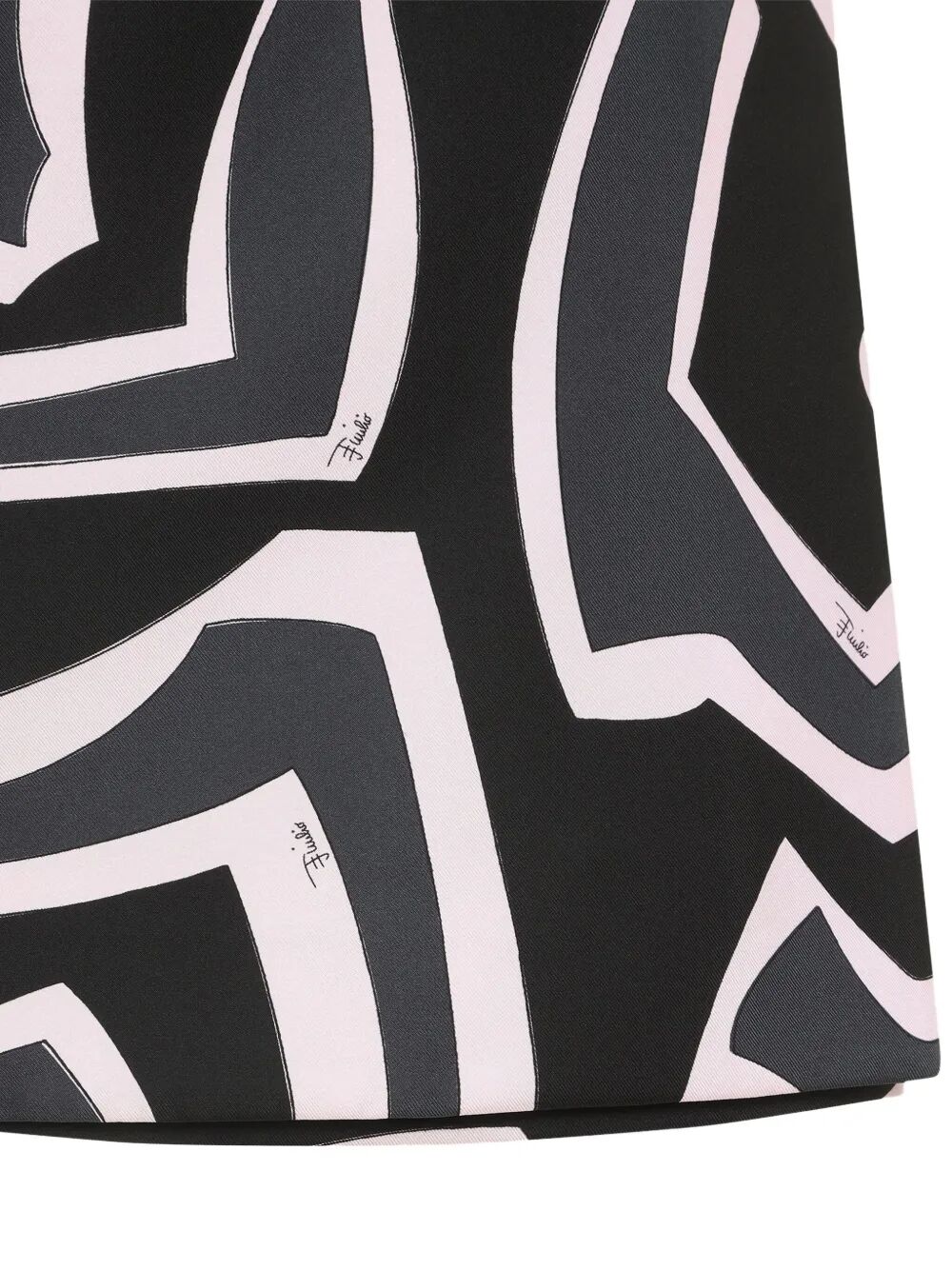PRINTED MINISKIRT