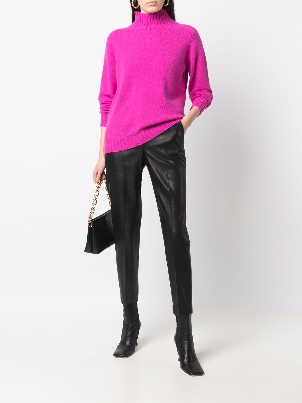 GALENE COATED FINISH TROUSERS