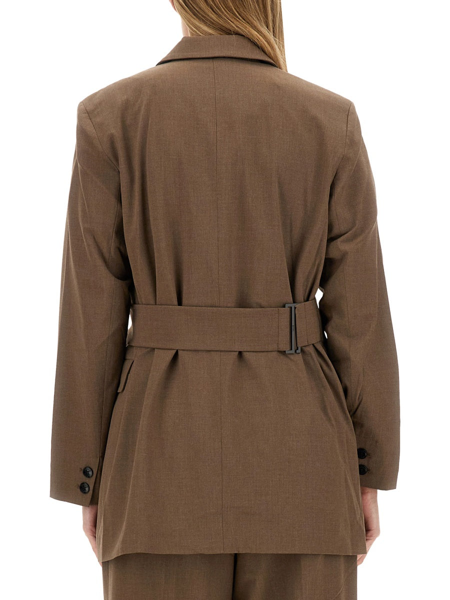 ASYMMETRICAL BLAZER