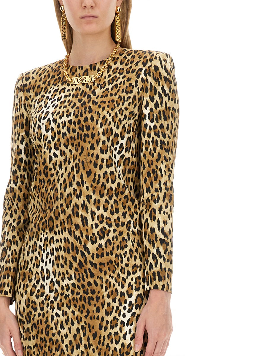 DRESS WITH ANIMAL PATTERN