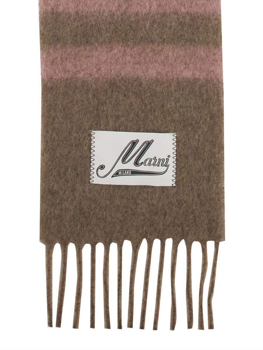 SCARF WITH LOGO