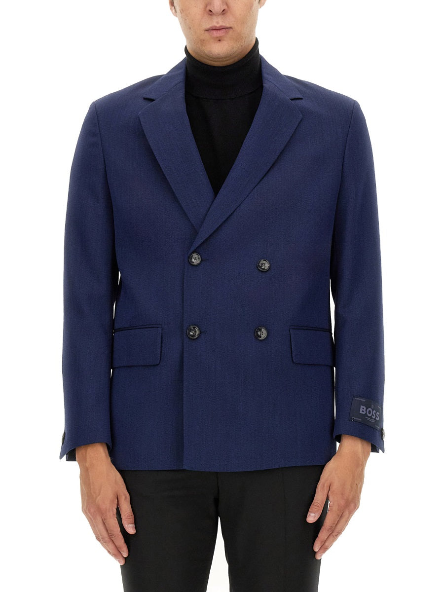 DOUBLE-BREASTED JACKET