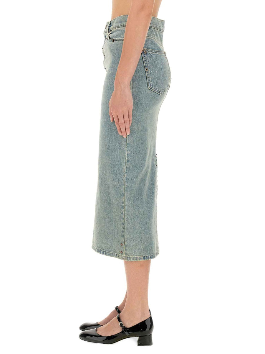 DENIM SKIRT