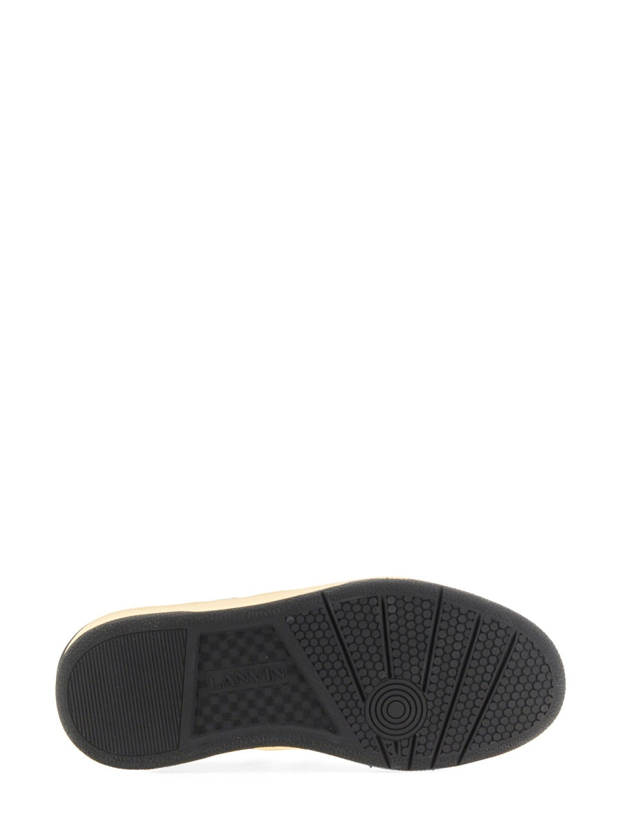 MESH, SUEDE AND NAPPA LEATHER SNEAKER