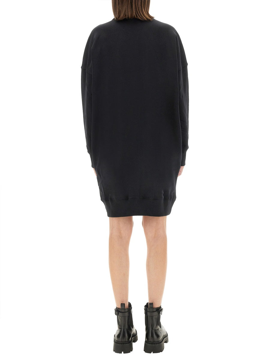 BRUSHED LOGO DRESS