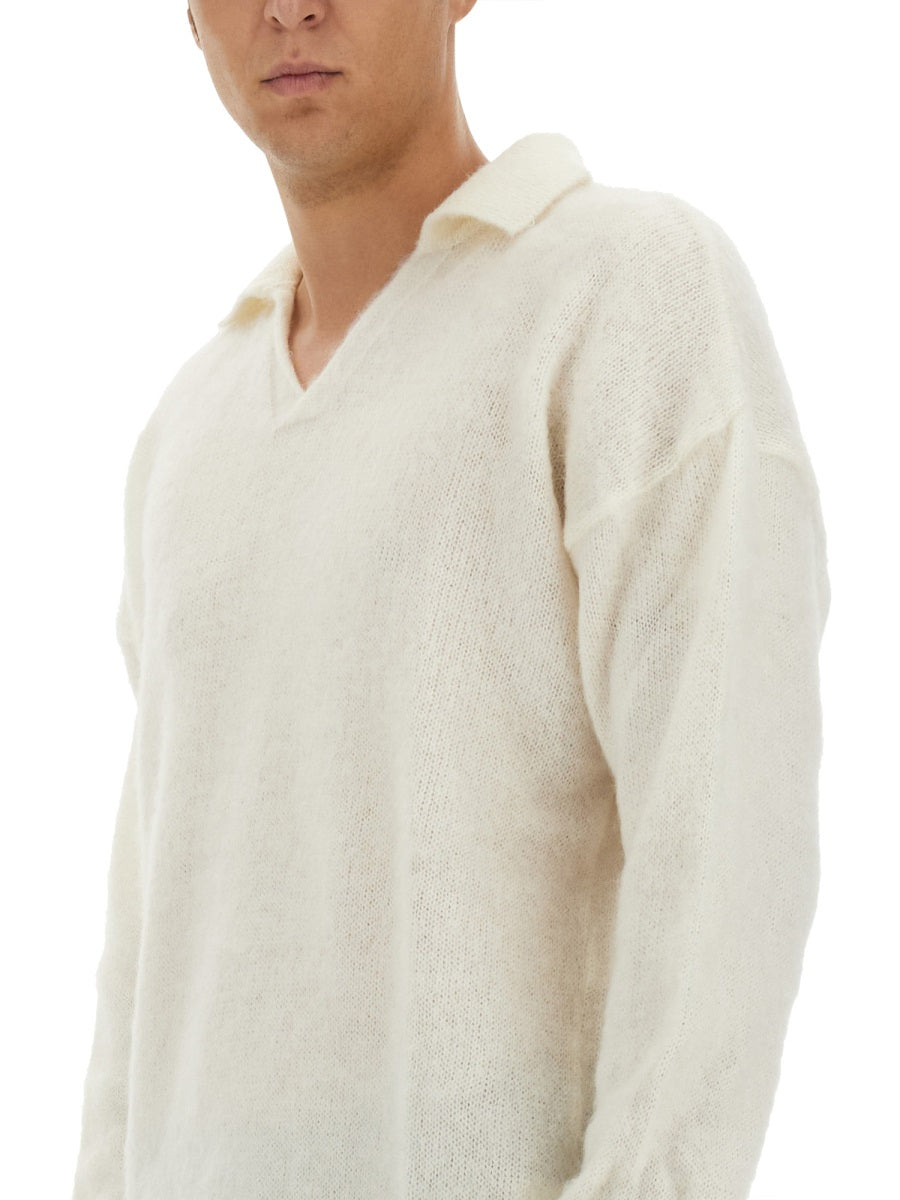 KNITTED POLO.