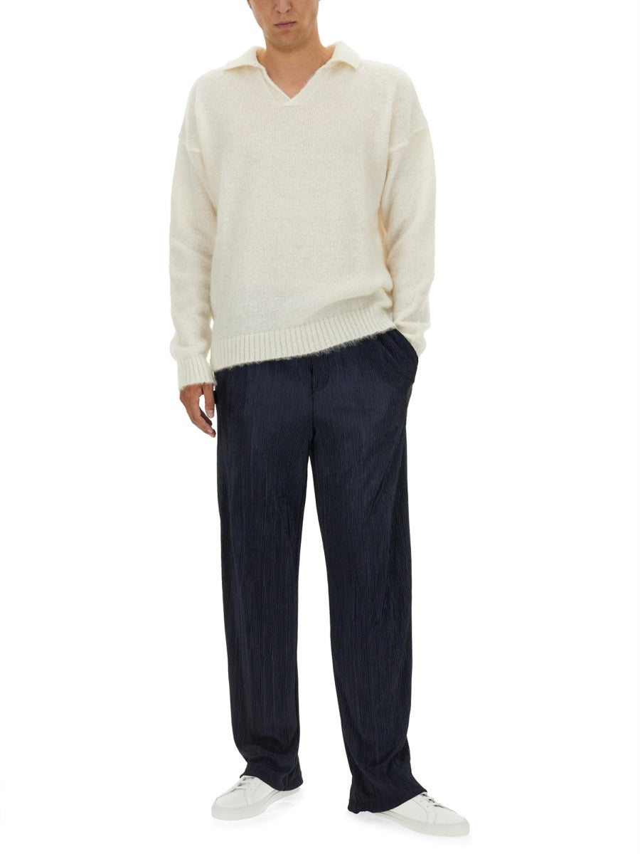 KNITTED POLO.