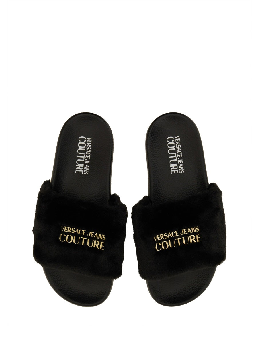 SLIDE SANDAL WITH LOGO